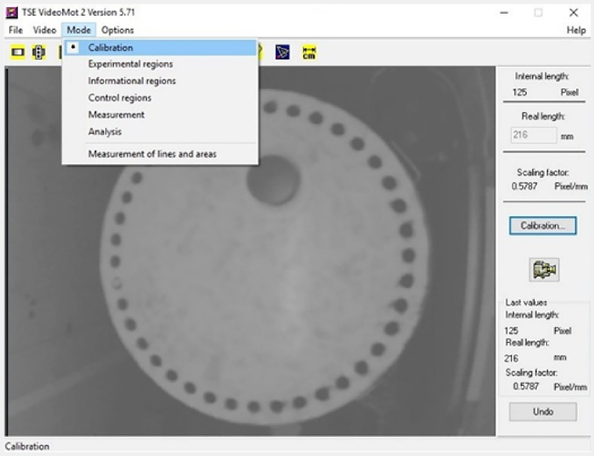  Software TSE VideoMot 2.