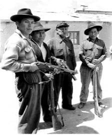 Milicias de El Pueblo en Armas, surgidas de la Revolución de 1952