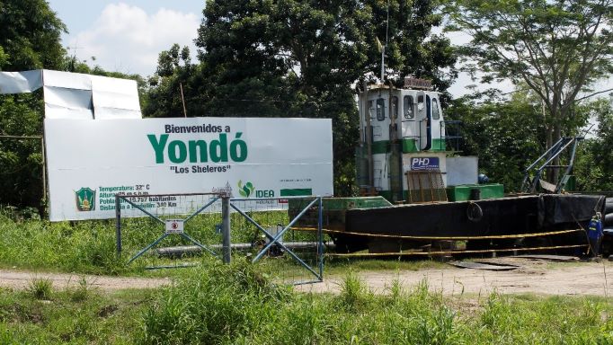 Entrada al municipio de Yondó
